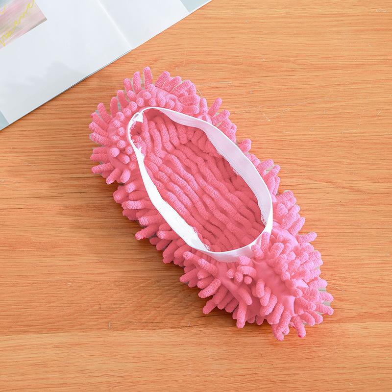 Моющиеся тапочки из синели для уборки пола со съемной подошвой, нескользящие тапочки для уборки дома для мужчин и женщин