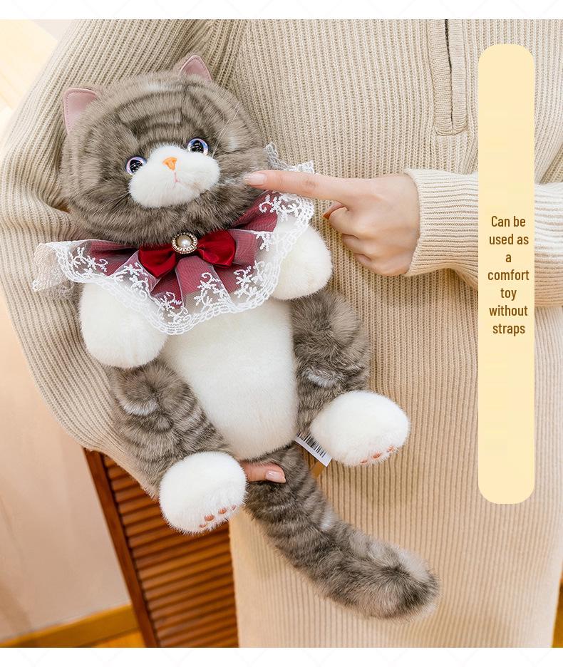 Плюшевый Рюкзак-Кошка Кукла - Милая Игрушка Подарок для Девочек