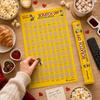 Scratch Off 100 Movies - Plakat Zdrapka 100 Kultowych Filmów A2