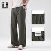 CHOCOOLATEit Men's Japanese Style Straight Cotton Cargo Pants