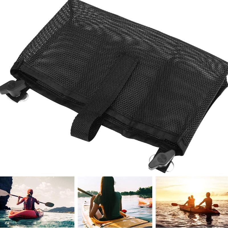 Yacht Canoes Accessories Storage Bag Kayak Canoes Beverages Beer Pouch Marine Boats Mesh Bag Hanging Bag Organizers