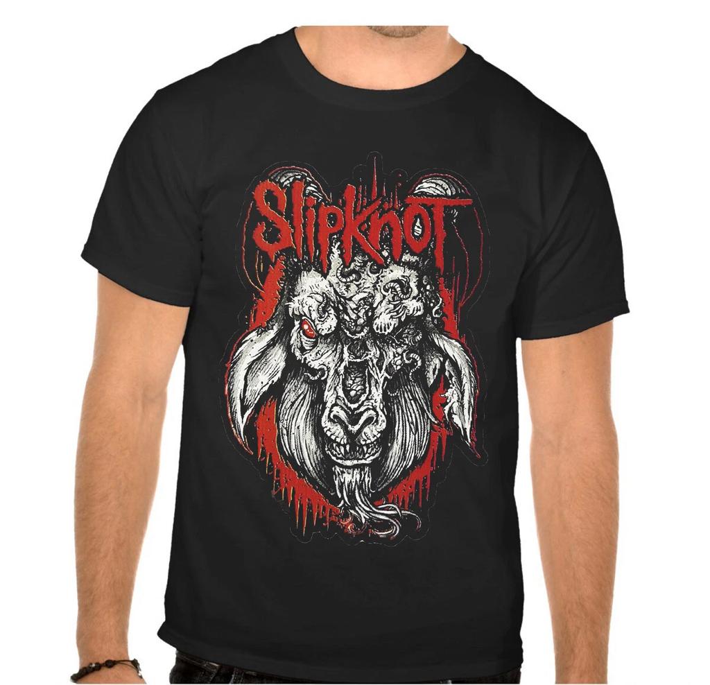 SLIPKNOT Рок-группа Легенды рок-музыки Черная футболка -898-