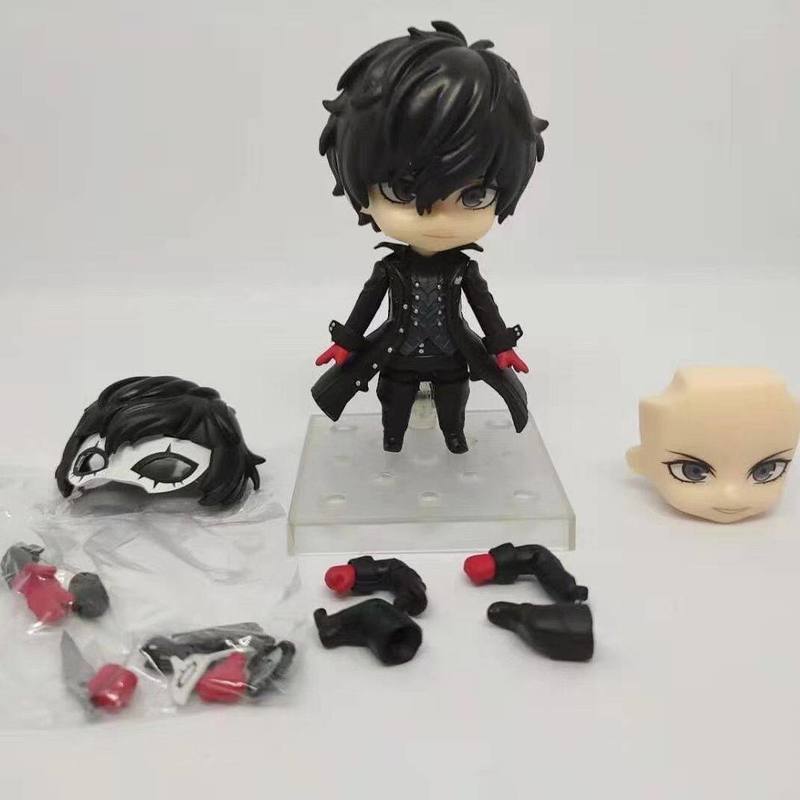 10СМ Persona 5 Джокер Рен Амамия Футаба Сакура Нендороид Сочлененная Фигурка Действия Орнамент Декор Модель Игрушки Коллекционные Подарки