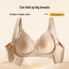 Plus Size Full Coverage Invisible Bra: Lifts, Supports, Anti-Sagging, Thin Cup, Seamless Fit for Large Busts