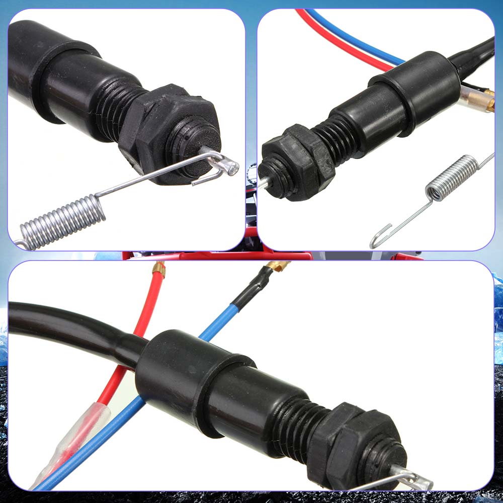 Универсальный мотоциклетный переключатель стоп-сигнала барабанного тормоза M12 x 1.5 и комплект пружин Запасная часть для мотоцикла, квадроцикла, скутера
