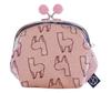 Maeda Senkou Goshiki Hanpudo Animal Series Purse Gusset and Alpaca 3.5-inch (with Beads) 333-30003-004