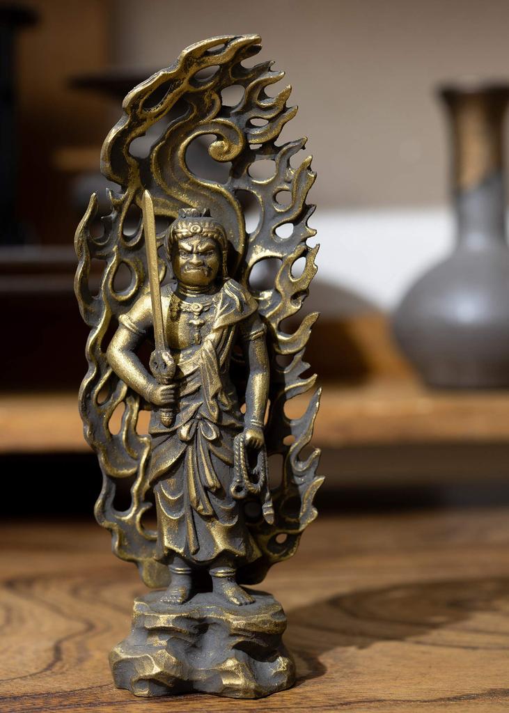 Статуя Будды Акала, золото, Макита Шуун, модель в год божества-хранителя зодиака, Такаока, медная посуда, 15,5 см (Античная отделка) Скульптор (Родился