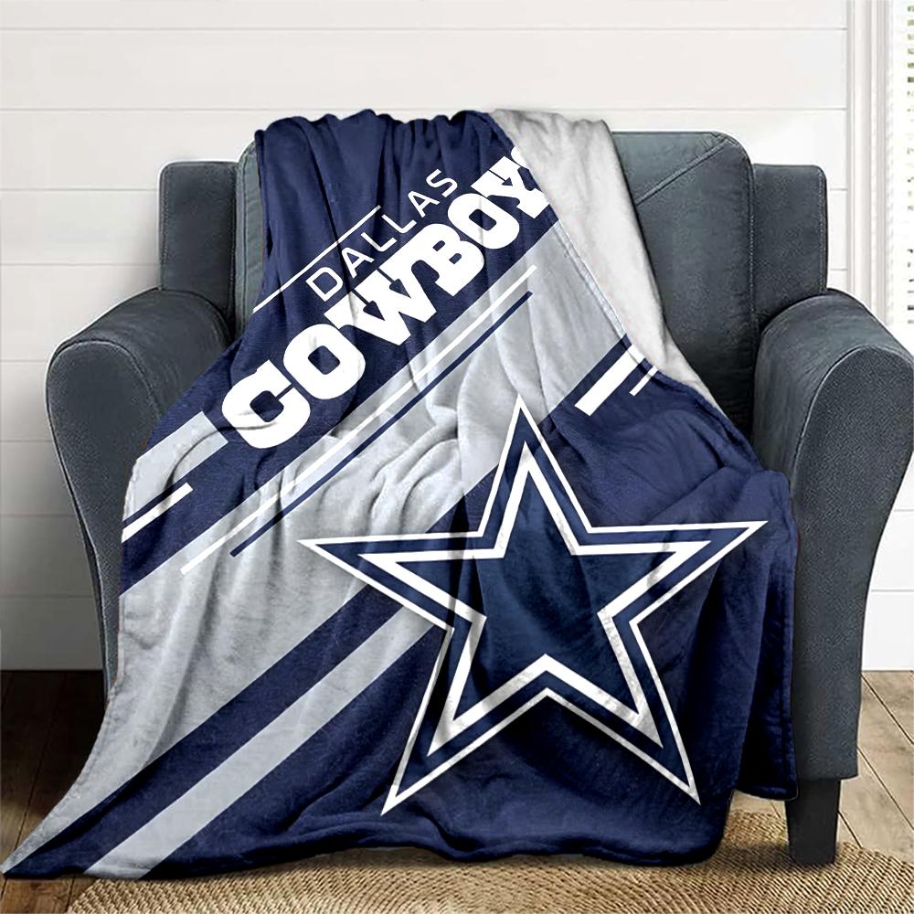 1pc Dallas Cowboys Blanket, Gift, for Men and Women, Soft Blanket, Good for Sofa Bed Couch Travel, Lightweight Flannel Blanket