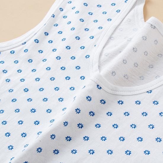 Женская летняя майка-топ большого размера из хлопка, длинная, эластичная, без рукавов, многослойная майка-майка, свободные базовые футболки на бретелях