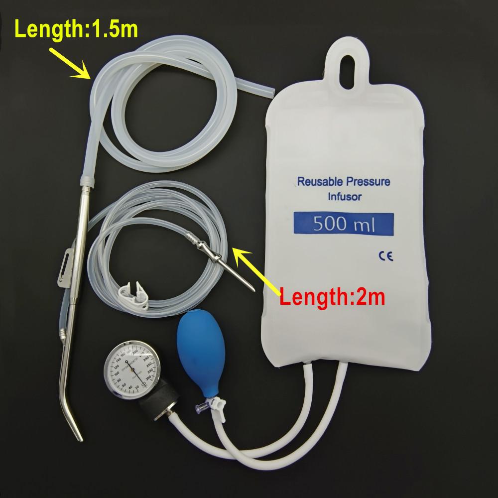 1 комплект, хирургическая палочка для зубного имплантата, ирригатор с комплектом для всасывания, всасывающая трубка для имплантата, автоклавируемый аспиратор, аспирационная трубка