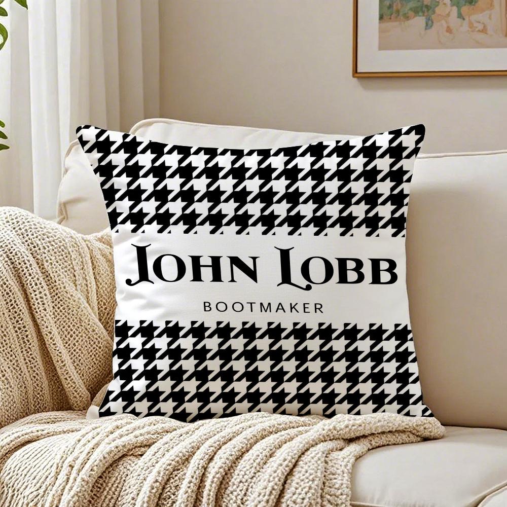 Бренд роскошной обуви JJohn Lobb Наволочка для подушки Противопылевой клещ Гостиная Декор дивана Подушка Комната