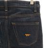 MAISON KITSUNE made in Japan Slim denim pants W27 Indigo jeans Women Used