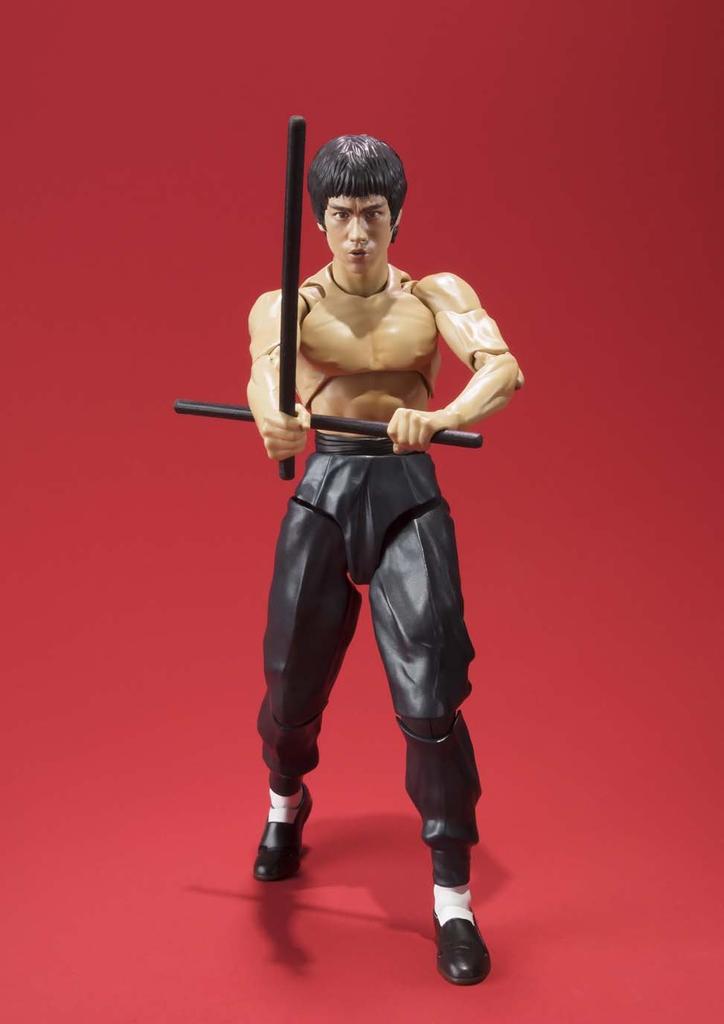 TAMASHII NATIONS Брюс Ли примерно 140 мм окрашенная подвижная фигурка SHFiguarts ABS&PVC