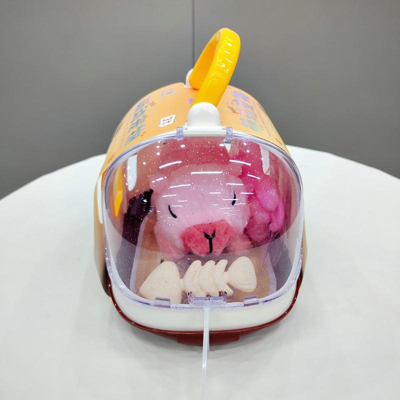 1 Набор Плюшевая фигурка животного капибары Электрическая капибара ходячая кукла игрушка со звуком детские электрические плюшевые куклы игрушка