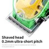 Household Rechargeable Shaving Fully Transparent Electric Hair Clipper for Hair Salon