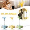 Things Don't Fall Down Leaky Food Ball Play Tray Teaser Cat Toys Spring Feather Teaser Cat Stick Cat Self Hi Boredom Relief