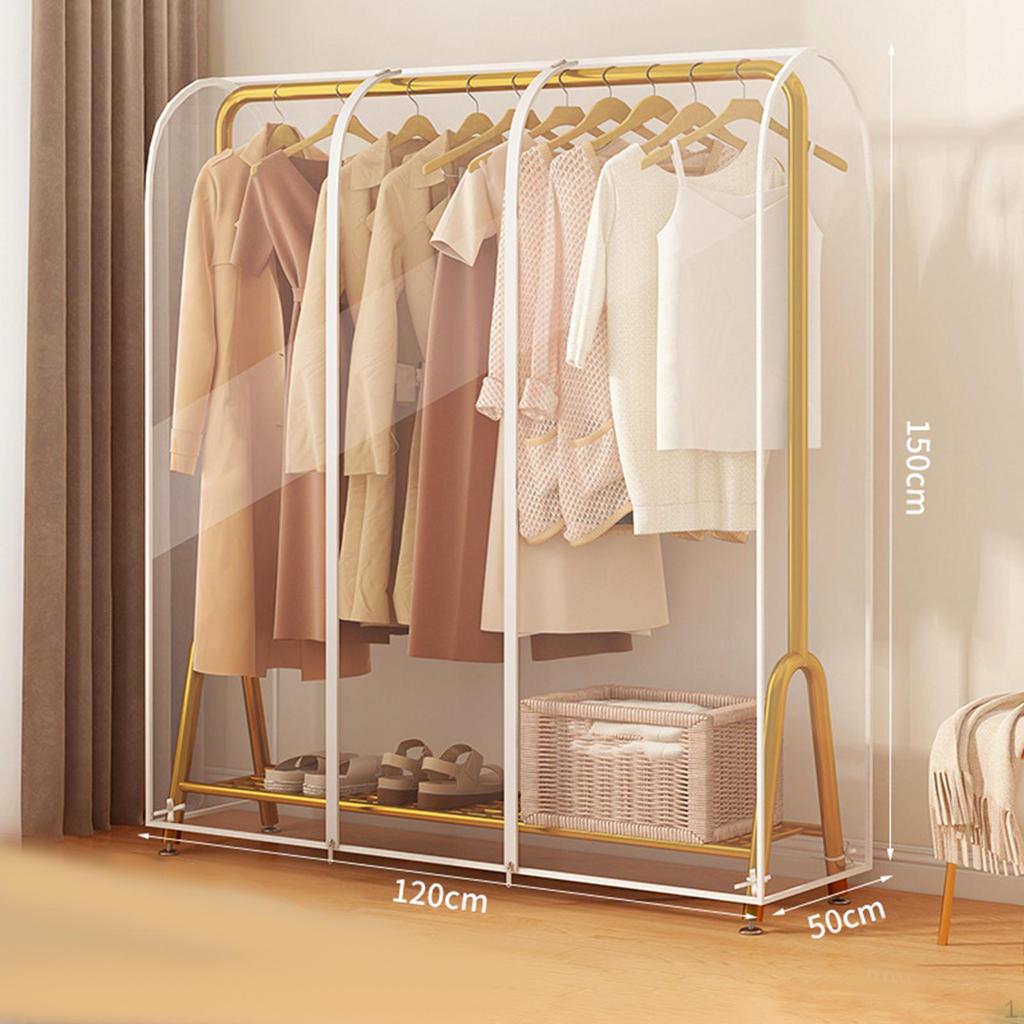 Прозрачный чехол для вешалки, водонепроницаемый чехол для одежды в спальне, костюмы и платья