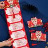 Creative 2/6/8/10 Folding Red Packets 2026 CNY Cash Gift Bag Birthday Wedding Horse Spring Festival Red Envelope