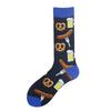 Animal Funny Socks Men Divertidos Happy Aliens Dinosaur Pug Panda Flamingo Cactus Sokken Unisex Novelty Skateboard Crazy Meias 