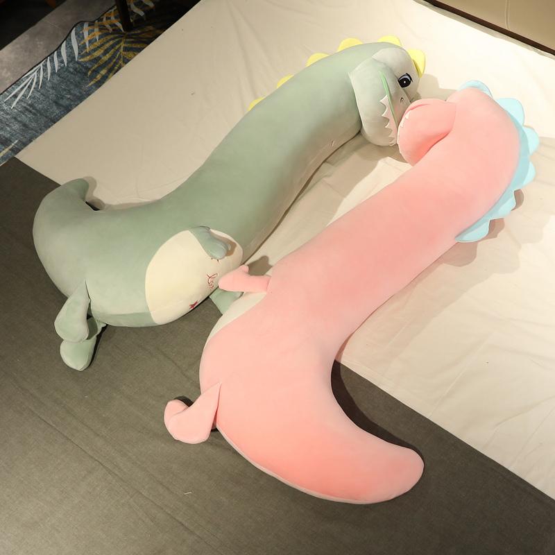 Giant Kawaii Dinosaur Plush Toy Soft Stuffed Cartoon Animal Dinosaur Doll Girlfriend Sleeping Pillow Baby Kids Birthday Gift