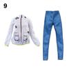 1 Set DIY Handmade Doll Sweaters Jeans Pants for 1/6 Doll/For 29~32cm Doll Clothes Accessories