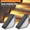 LED Solar Step Lamp Path Stair Outdoor Garden Lights IP67 Waterproof Balcony Light Decoration For Patio Stair Deck Path Ligh