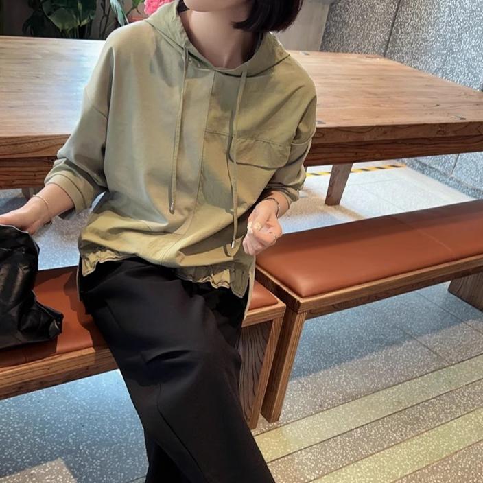 DIMANAF 2025 Летняя Толстовка с Капюшоном Большого Размера Однотонная Белая Футболка Женская с Коротким Рукавом Свободный Топ Футболки