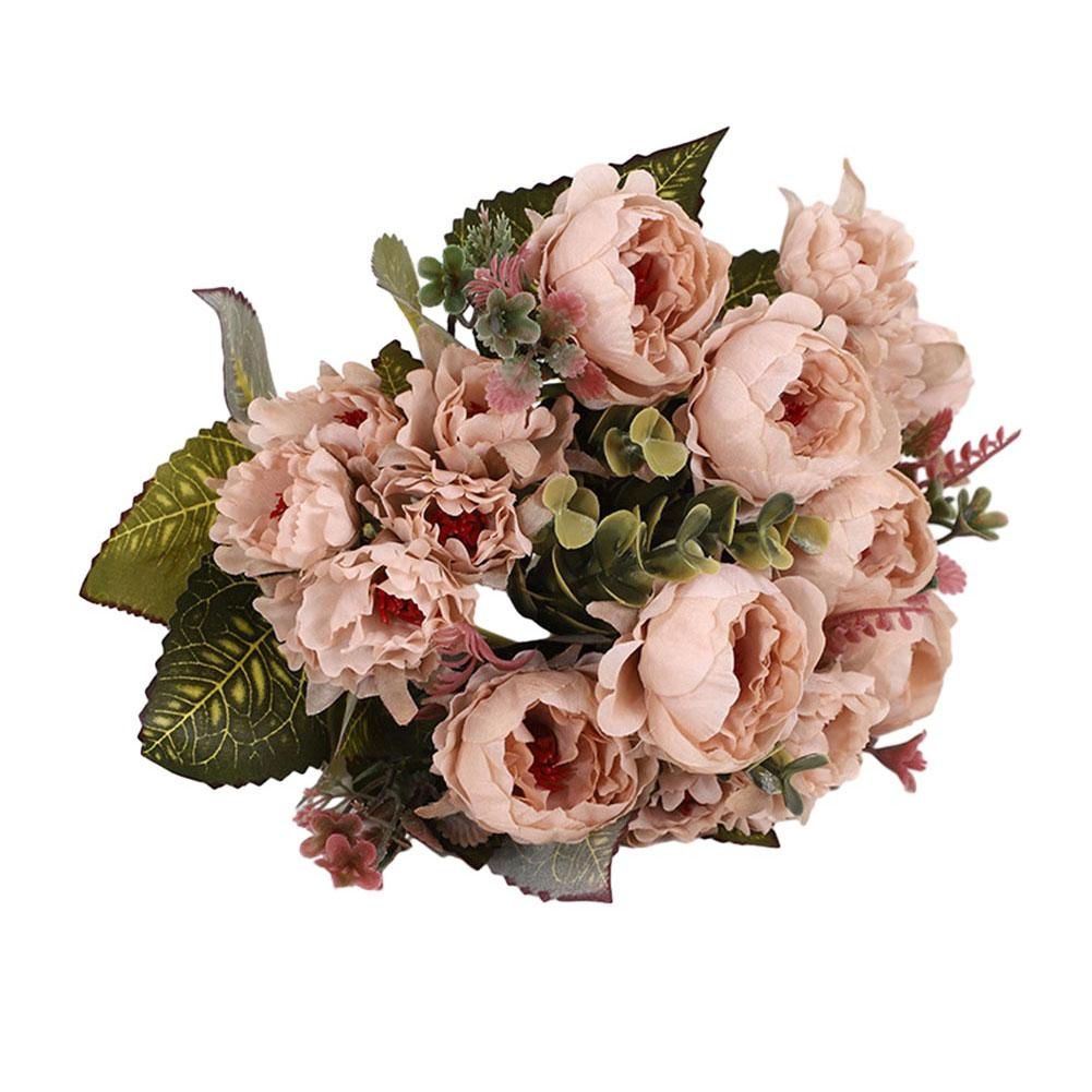 Искусственное растение, искусственные цветы, свадебный букет, декор для дома и сада