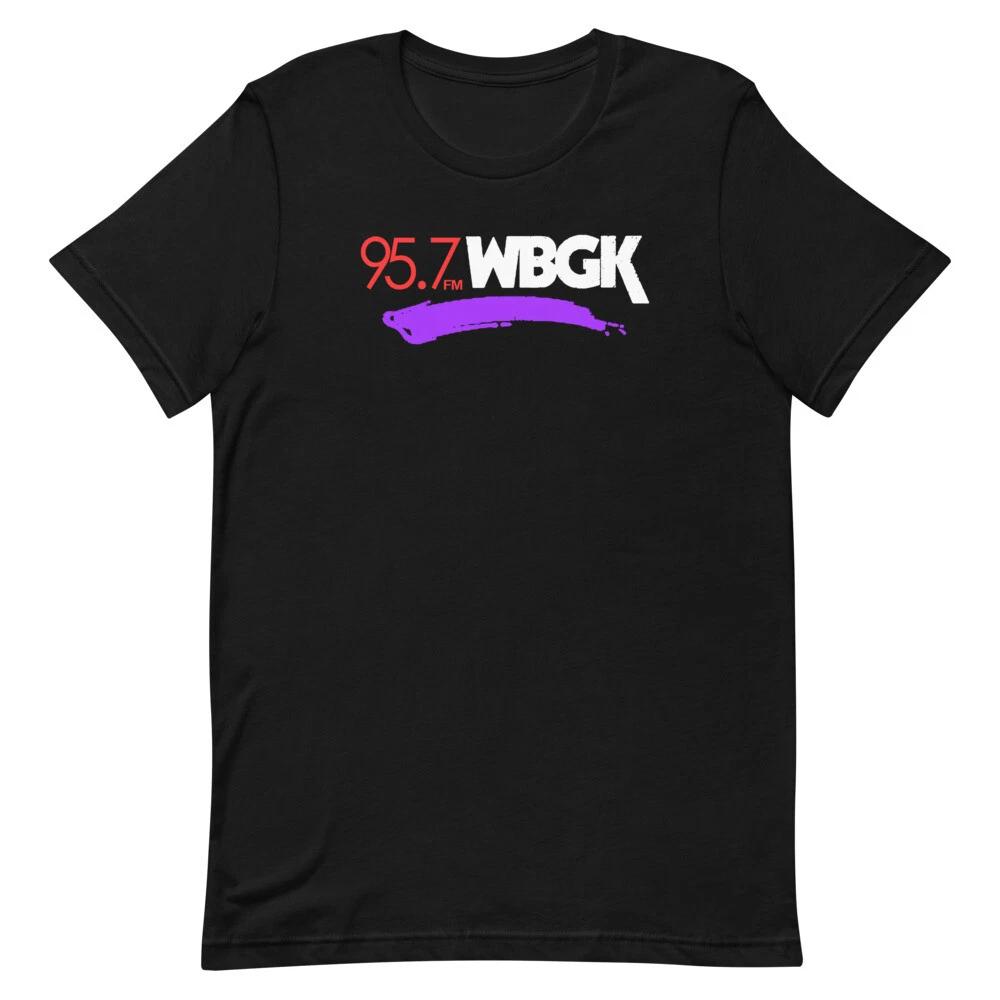 95.7 WGBK Radio Milwaukee Графическая футболка Унисекс футболка