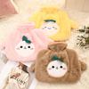 Зимняя мультяшная грелка с моющимся плюшевым чехлом для согревания рук для девочек