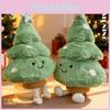 Plush Tree Christmas Toy Pillow Ornament Party Gift For Children Bedroom Decor