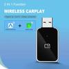 New Wired To Wireless CarPlay Android Auto Adapter Smart Mini Box for OEM Car Stereo Plug and Play Smart Automatic Connection