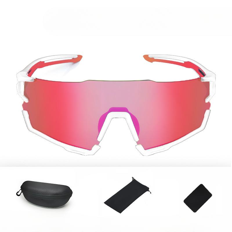 Новые велосипедные очки, уличные спортивные солнцезащитные очки в большой оправе TR90, ветрозащитные велосипедные очки для мужчин и женщин
