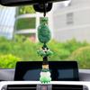 Автомобильный кулон Jade Brave Troops Gourd Guan Yin Maitreya, авто интерьерное зеркало заднего вида, украшение, подвесной орнамент, аксессуары