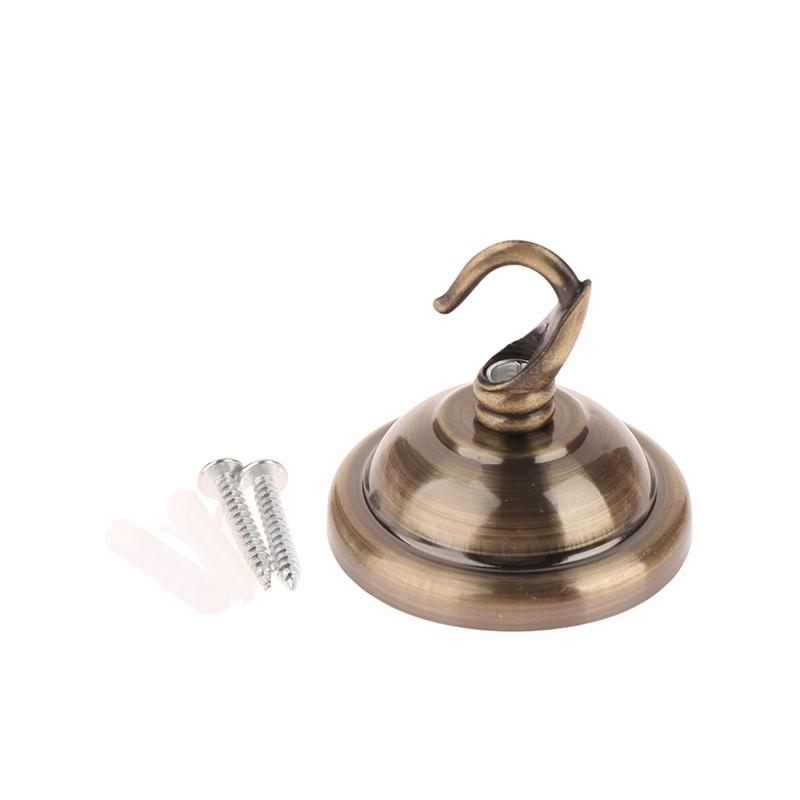 1 комплект потолочного крепления подвесного светильника основание черного/белого/бронзового/золотого цвета/56 мм DIY круглый железный крючок потолочная пластина основание