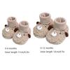 Plus Thick Plush Protect Foot Cover Children's Cotton Shoes Baby Toddler Shoes First Walkers Winter