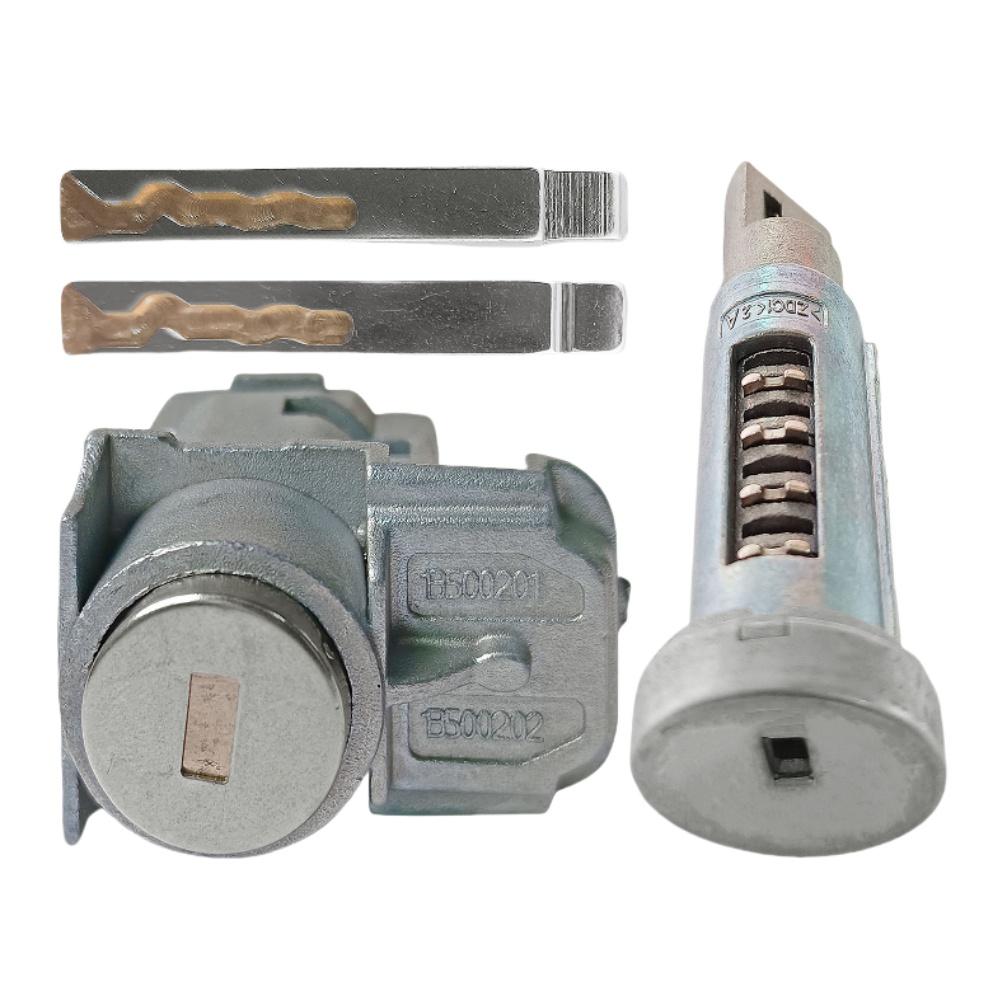 Замок зажигания и цилиндр замка двери водителя с 2 ключами для Chevrolet Cruze 10-17