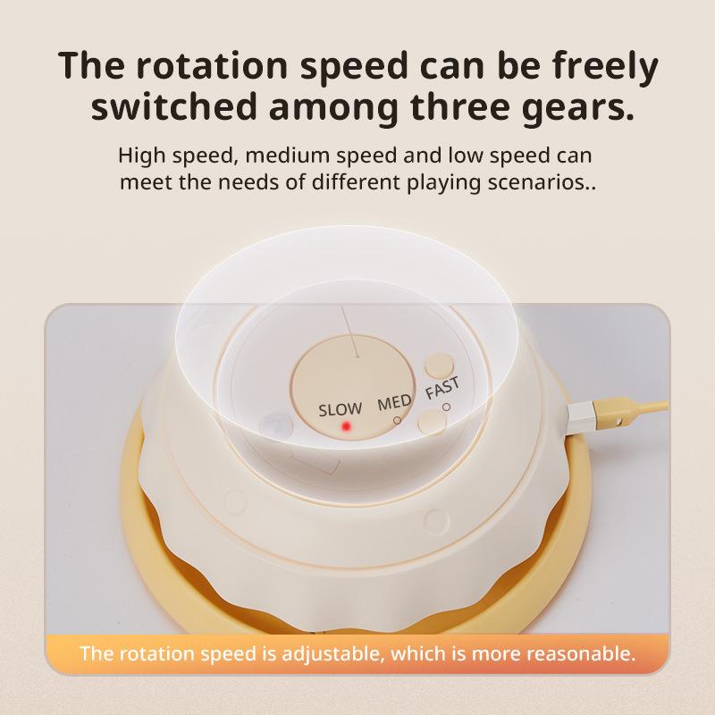 Smart Cat Toys Thermal Sensing Should Start Automatically Electric Cat Hunting Game Cover Rotation Self Fun Relieving Boredom