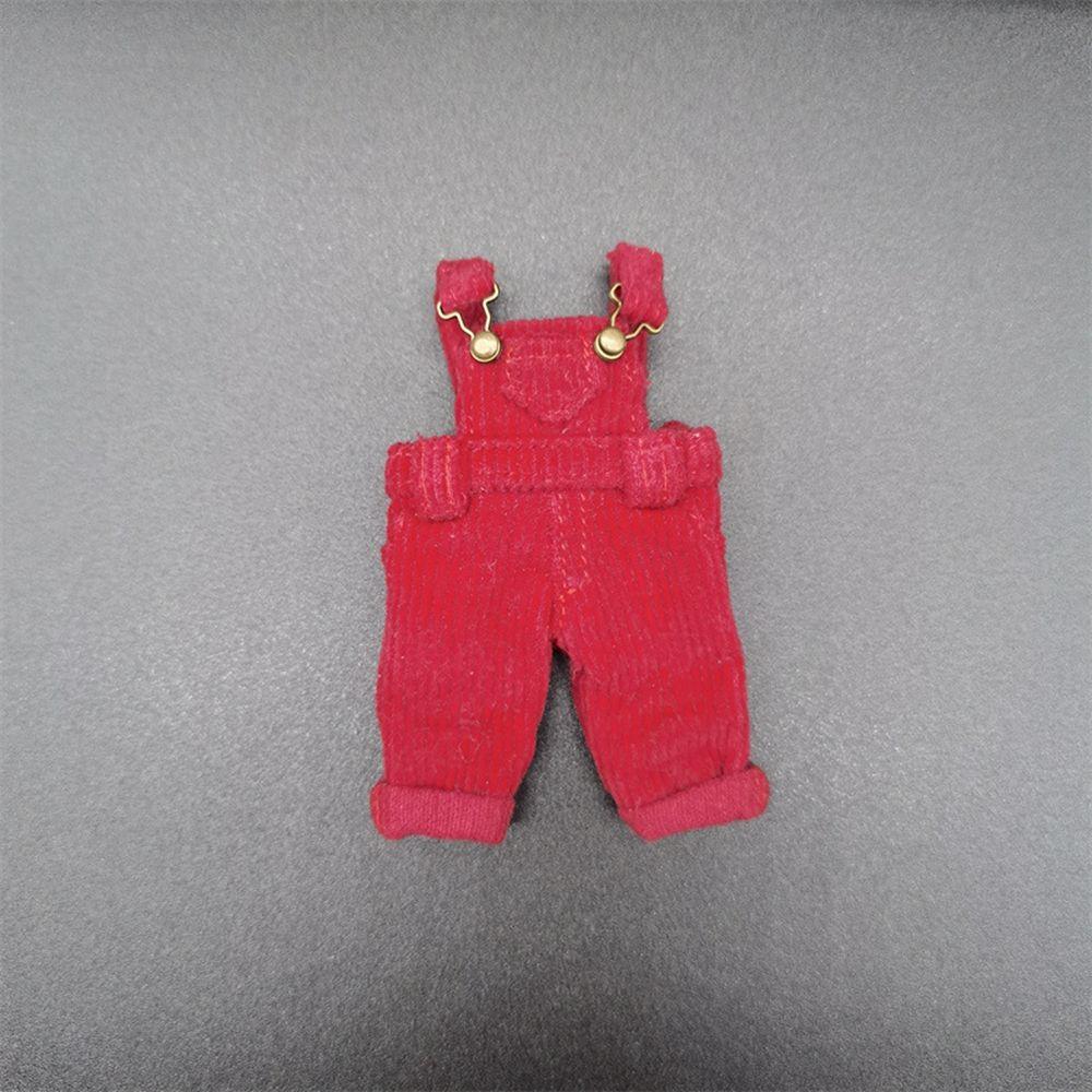 5 Styles For 1/12Bjd Gift Toys Doll Clothes Fashion Overalls Denim Pants Obitsu11 Doll Accessories