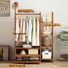 Bamboo Floor Coat Rack