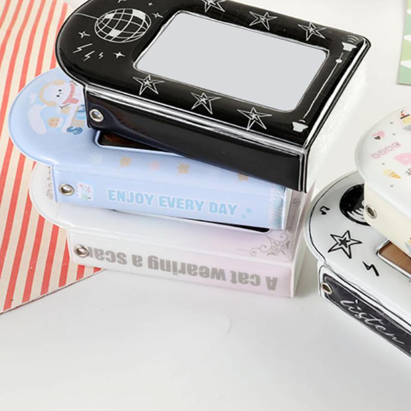 Cute Photo Album 3 Inch Photo Card Holder Idol Card Binder Collection Book 32 Pocket Book Album Photocard Storage Case
