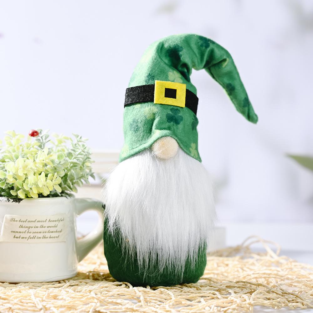 Irish Festival Face Doll Decorations Rudolph Doll Ornament