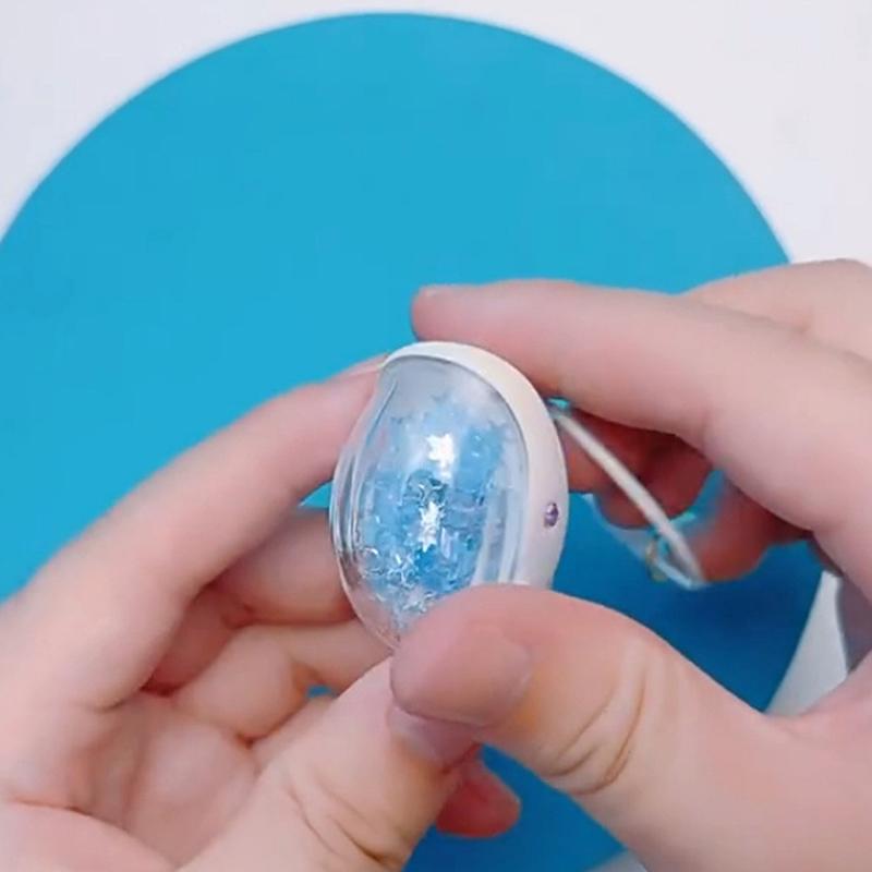 1 шт., детский подарок на день рождения для девочек, мультяшный цветной лазерный брелок в виде кита для женщин, сумка, подвеска, ПВХ, морское животное, автомобильный брелок