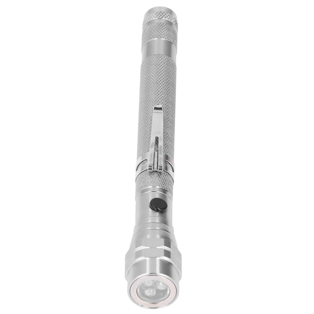 LED Magnetic Picker Portable 360 Degree Rotation Adjustable Magnetic Pickup Stick for Auto