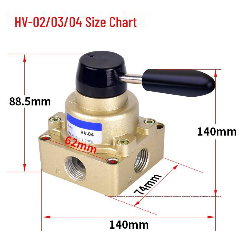 Qihuan Pneumatic Hand Rotary Valve
