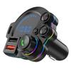Car Bluetooth MP3 Hands-free Call P22 New Car FM Transmitter QC3.0 + PD20W Dual Fast Charging
