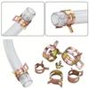 75Pcs Fastener 6-10Mm Spring Clip Fuel Water Line Hose Pipe Air Tube Clamps Fuel Water Tube Clamps Fastener