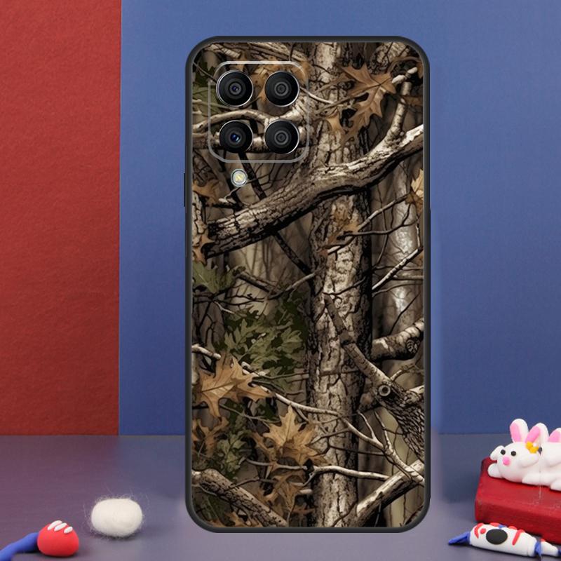 Чехол с камуфляжным рисунком для охоты для Samsung Galaxy M32 M52 M12 M16 M14 M54 M13 M33 M53 M56 M36 M31 M11 M35 M55 M15 M06