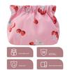 Lipstick Bag Waterproof Floral Print Metal Spring Opening Portable Lightweight Commute Travel Makeup Bag Earphone Key Stoarge Pouch Cosmetic Bag