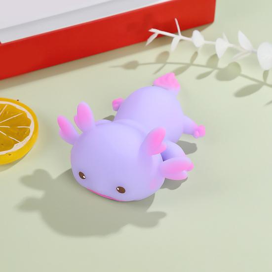 Мультяшная саламандра, сжимающая игрушку, снимающая беспокойство и стресс, саламандровая щипковая сенсорная игрушка для детей